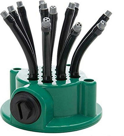 Spruzzatore Acqua Giardino Irrigatore 360 Gradi Rotante 12 Tubi Innaffia Prato Articoli da Giardino > Attrezzi da giardino > Irrigatori Trade Shop italia - Napoli, Commerciovirtuoso.it