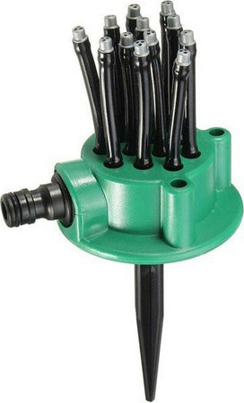 Spruzzatore Acqua Giardino Irrigatore 360 Gradi Rotante 12 Tubi Innaffia Prato Articoli da Giardino > Attrezzi da giardino > Irrigatori Trade Shop italia - Napoli, Commerciovirtuoso.it