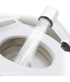 Spruzzatore Doccetta Per Bidet Wc Doccia Vasca Bagno Pulizia 18 Cm Silver 87548