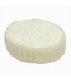 Spugna Doccia Da Bagno Esfoliante Scrub Pelle Corpo Ovale Con Fascia Beige 79657