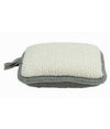 Spugna Doccia Esfoliante Bagno Per Cura Corpo Bombata 13x9.5x4.5 Cm Grigio 79653