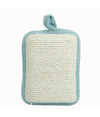 Spugna Doccia Esfoliante Bagno Per Cura Corpo Bombata 13x9.5x4.5cm Azzurro 79652