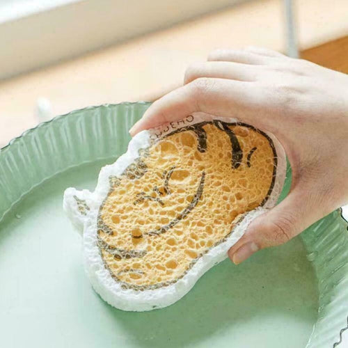 Spugna Magica Ecologica In Pasata Di Legno Pulizia Bagno Cucina A Forma Animali Casa, arredamento e bricolage > Pulizia e Bucato > Pulizia Vetri e Superfici Trade Shop italia - Napoli, Commerciovirtuoso.it
