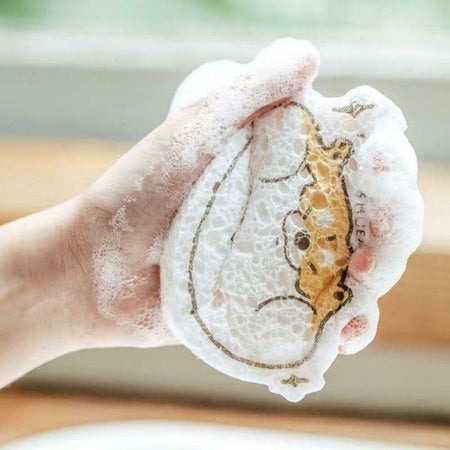 Spugna Magica Ecologica In Pasata Di Legno Pulizia Bagno Cucina A Forma Animali Casa, arredamento e bricolage > Pulizia e Bucato > Pulizia Vetri e Superfici Trade Shop italia - Napoli, Commerciovirtuoso.it