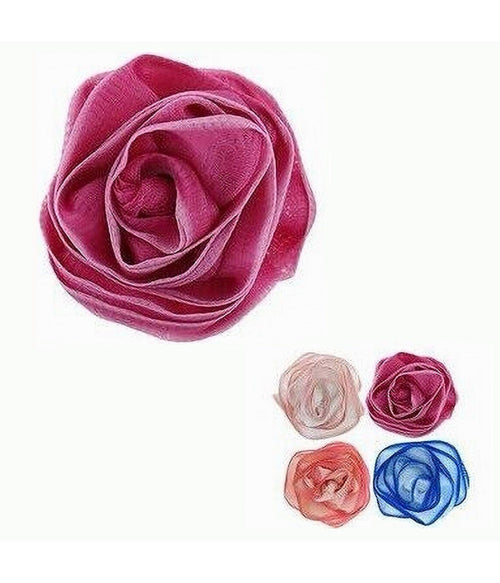 Spugna Retina Corpo Bagno Doccia Spugnetta Colorata Esfoliante Forma Rosa 10687