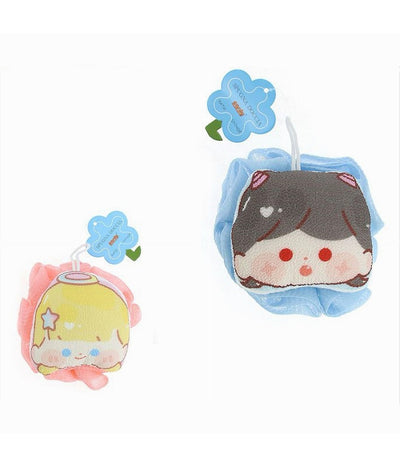 Spugna Retina Per Doccia Bagno Spugnetta A Rete Angelo Diavolo Pelle Corpo 10749