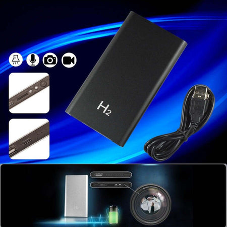 Spy-Cam-Camera-Telecamera-Nascosta-Power-Bank-H2-Caricabatterie-5000mah-Tf-Card