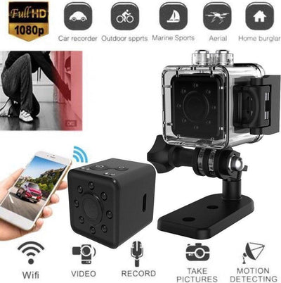 Sq13 Mini Telecamera Spia Infrarossi Micro Camera Nascosta Subacquea Con Audio Fai da te/Sicurezza e protezione/Sistemi di sicurezza domestica/Kit video per la sicurezza domestica/Videocamere di sorveglianza/Microcamere spia Trade Shop italia - Napoli, Commerciovirtuoso.it