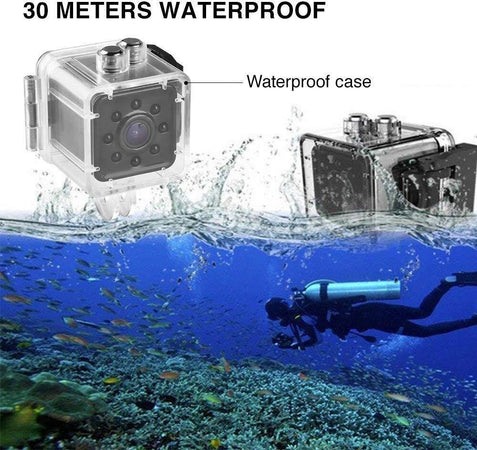 Sq13 Mini Telecamera Spia Infrarossi Micro Camera Nascosta Subacquea Con Audio Fai da te/Sicurezza e protezione/Sistemi di sicurezza domestica/Kit video per la sicurezza domestica/Videocamere di sorveglianza/Microcamere spia Trade Shop italia - Napoli, Commerciovirtuoso.it