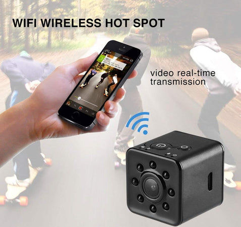Sq13 Mini Telecamera Spia Infrarossi Micro Camera Nascosta Subacquea Con Audio Fai da te/Sicurezza e protezione/Sistemi di sicurezza domestica/Kit video per la sicurezza domestica/Videocamere di sorveglianza/Microcamere spia Trade Shop italia - Napoli, Commerciovirtuoso.it