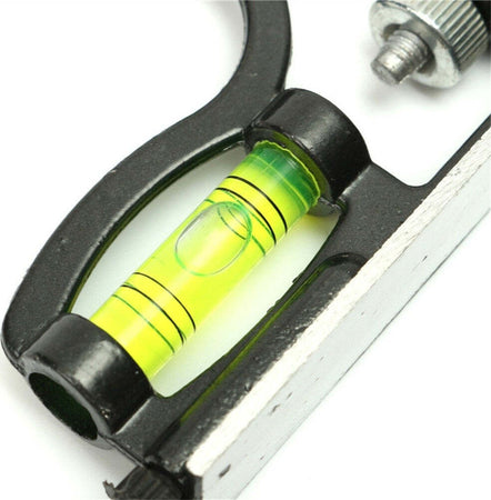 SQUADRA COMBINATA CON LIVELLA METRICA A BOLLA IN ALLUMINIO ANGOLO 45°90° 300m Fai da te/Utensili elettrici e a mano/Strumenti di misura e layout/Livelle/Livelle a bolla Trade Shop italia - Napoli, Commerciovirtuoso.it