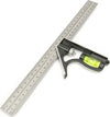 Squadra Combinata Con Livella Metrica A Bolla In Alluminio Angolo 45?90? 300m Fai da te/Utensili elettrici e a mano/Strumenti di misura e layout/Livelle/Livelle a bolla Trade Shop italia - Napoli, Commerciovirtuoso.it