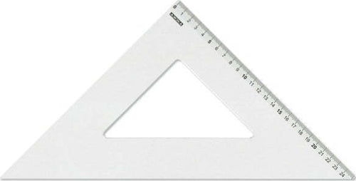 Squadra linea Profil - alluminio - 45gradi - 35cm - Arda Cancelleria e prodotti per ufficio/Scuola e materiale didattico/Materiale scolastico/Righelli e squadre Eurocartuccia - Pavullo, Commerciovirtuoso.it