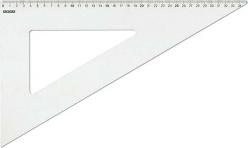 Squadra linea Profil - alluminio - 60gradi - 35cm - Arda Cancelleria e prodotti per ufficio/Scuola e materiale didattico/Materiale scolastico/Righelli e squadre Eurocartuccia - Pavullo, Commerciovirtuoso.it