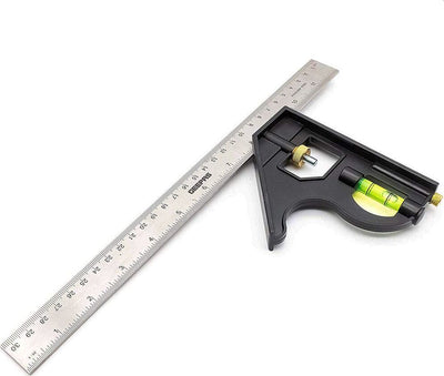 Squadra regolabile multiuso combinata con livella a bolla Fai da te/Utensili elettrici e a mano/Strumenti di misura e layout/Righelli squadrette e goniometri/Squadrette da carpenteri Led Mall Home - Napoli, Commerciovirtuoso.it