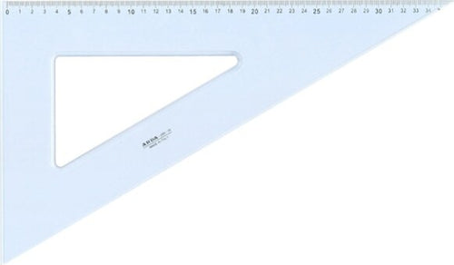 Squadra Uni - 60gradi - 35cm - Arda Cancelleria e prodotti per ufficio/Scuola e materiale didattico/Materiale scolastico/Righelli e squadre Eurocartuccia - Pavullo, Commerciovirtuoso.it