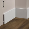 bancale da 72ml di Battiscopa DIRITTO SQUADRATO in POLIMERI FeelingWood-HD 120x15mm - BIANCO - Eternal Parquet