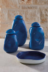 Maison Sucrée Set Vaso e Svuota tasche in Vetro Squero 2504S