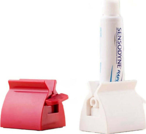 Squiz Spremi Dentifricio L 6,4 X P 3,9 X A 4,7 Cm In Plastica Spremi Dentifricio Multifunzionale Manuale Facile Da Utilizzare