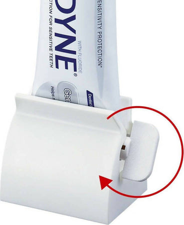 Squiz Spremi Dentifricio L 6,4 X P 3,9 X A 4,7 Cm In Plastica Spremi Dentifricio Multifunzionale Manuale Facile Da Utilizzare