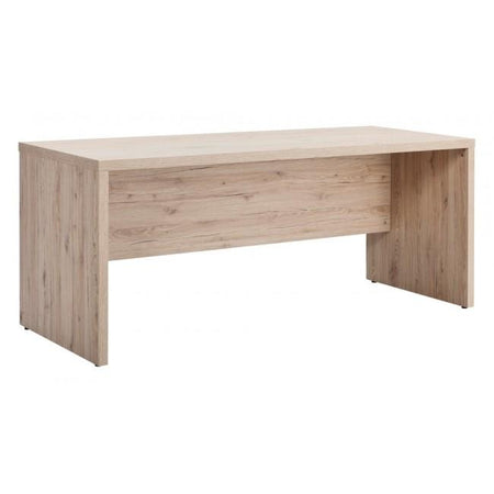 Scrivania da ufficio Elegante 180 cm rovere postazione porta PC per Ufficio e Smart Working Made in Italy