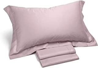 Caleffi - Completo-lenzuola Raso Tinta Unita Matrimoniale Rosa