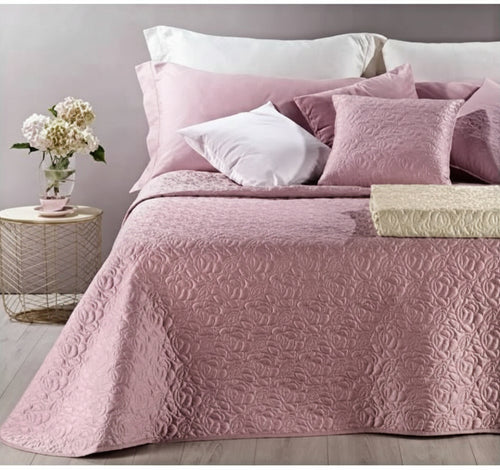 Caleffi - Copriletto-trapuntato Patricia Tinta Unita Matrimo