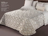 Trapunta matrimoniale art.Siria colore grigio Mon Amour imbottitura in fibra poliestere anallergica da gr.350 Sopra tessuto: PL sotto tessuto: cotone 100%