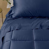 Trapunta matrimoniale invernale Caleffi art.Raso colore blu