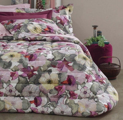 Trapunta matrimoniale invernale Svad Dondi art.Bouganville colore orchidea