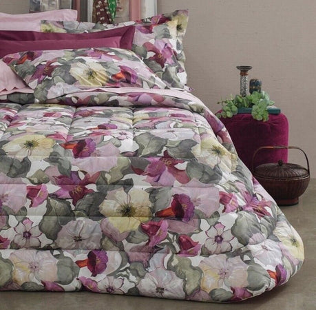Trapunta matrimoniale invernale Svad Dondi art.Bouganville colore orchidea