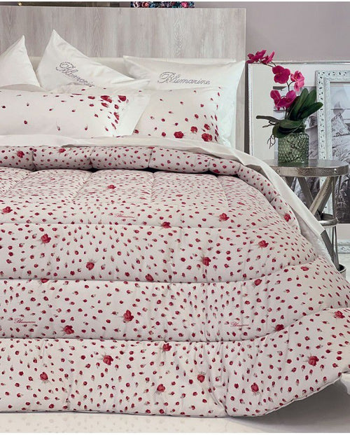 Trapunta matrimoniale invernale Blumarine art.Sogno colore rosso