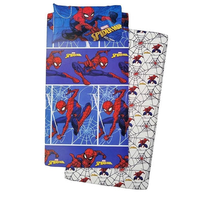 Completo lenzuola singolo personaggi Novia art.Spiderman