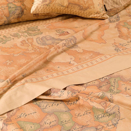 Completo lenzuola copriletto matrimoniale Alviero Martini 1 classe art.Geo Classic