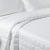 Copriletto trapuntato matrimoniale Caleffi art.Ducale colore bianco