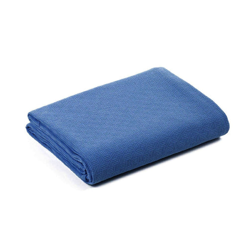 Copriletto piquet matrimoniale Caleffi art.Rodeo colore blu