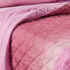Copriletto trapuntato matrimoniale Caleffi art.Rainbow colore orchidea