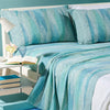 Completo lenzuola matrimoniale Caleffi art.Dune colore anice