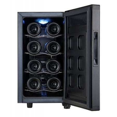 SOGO Frigorifero vino cantinetta 8 bottiglie cantina  45W / 23L / R600A / controllo touch