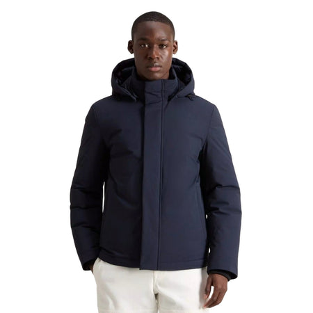 Woolrich giacche uomo woolrich - stretch jacket - blu da uomo