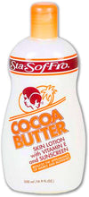 Sta-sof-fro Cocoa Butter Skin Lotion 500ml Crema Corpo E Mani Americana Burro Di Karitè, Vitamina E E Crema Solare