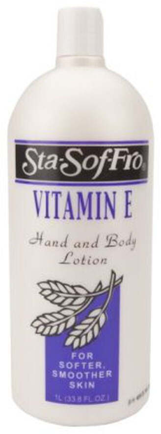 Sta-Sof-Fro Crema Corpo E Mani Vitamina E Emolliente Rivitalizzante 1 L per Pelli Più Morbide Texture Cremosa