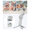 Stabilizzatore Video Smartphone Cellulare Gimbal A 3 Assi Con Luce Bluetooth App