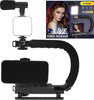 Stabilizzatore Base Impugnatura U/c Q-zj010 Fotocamera Smartphone Microfono Luce Led Elettronica/Cellulari e accessori/Accessori/Accessori per foto e video/Gimbal e stabilizzatori portatili Trade Shop italia - Napoli, Commerciovirtuoso.it