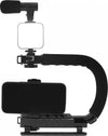 Stabilizzatore Base Impugnatura U/c Q-zj010 Fotocamera Smartphone Microfono Luce Led Elettronica/Cellulari e accessori/Accessori/Accessori per foto e video/Gimbal e stabilizzatori portatili Trade Shop italia - Napoli, Commerciovirtuoso.it