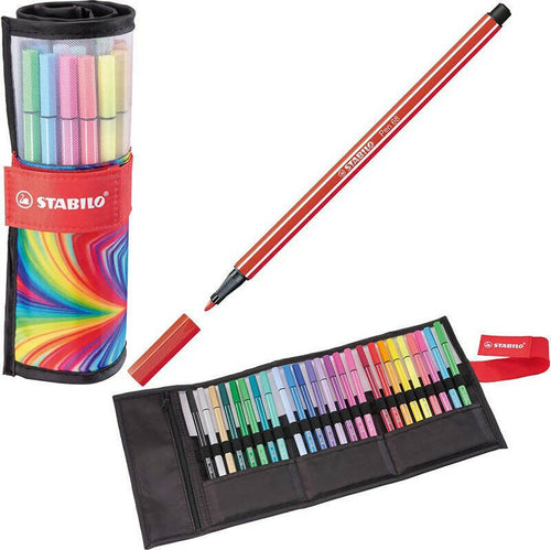 Stabilo Pen 68 Rollerset Cfx25 Arty Edition Astuccio Pennarelli Colorati Assortiti Cancelleria e prodotti per ufficio/Penne matite scrittura e correzione/Marcatori ed evidenziatori/Pennarelli per disegno Cartoleria Deja Vu - Crotone, Commerciovirtuoso.it