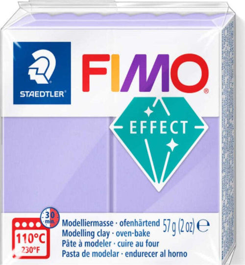 STAEDTLER---FIMO-EFFECT-SOFT---PASTA-MODELLABILE-SINTETICA-57gr---COLORE-LILLA-605