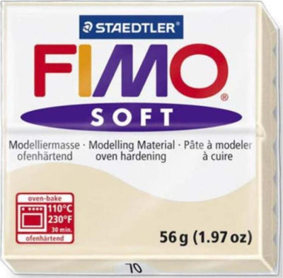 STAEDTLER---FIMO-SOFT---PASTA-MODELLABILE-SINTETICA-57gr---COLORE-SABBIA-DEL-SAHARA-70