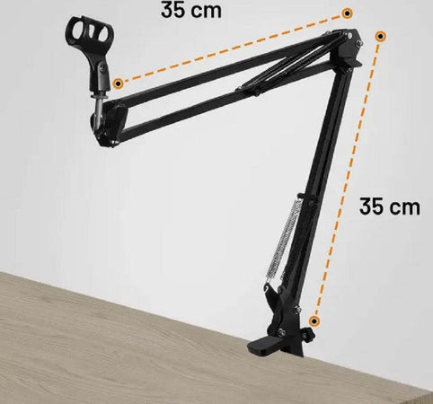 Staffa Braccio Sospensione In Metallo Supporto Microfono Clip Scrivania Hd3283 Elettronica/Cellulari e accessori/Accessori/Supporti Trade Shop italia - Napoli, Commerciovirtuoso.it