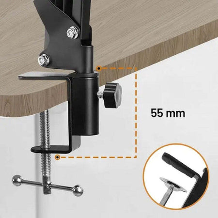 Staffa Braccio Sospensione In Metallo Supporto Microfono Clip Scrivania Hd3283 Elettronica/Cellulari e accessori/Accessori/Supporti Trade Shop italia - Napoli, Commerciovirtuoso.it